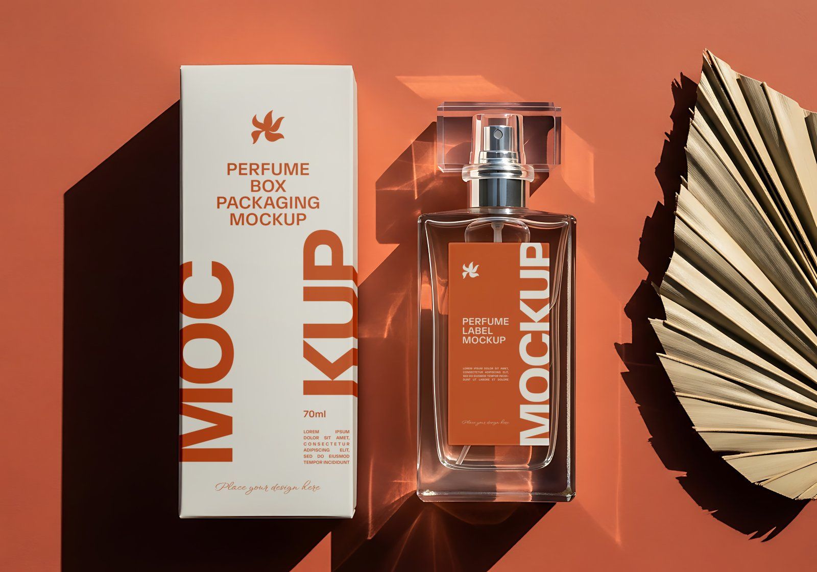 Premium Branding Perfume Store Mockup