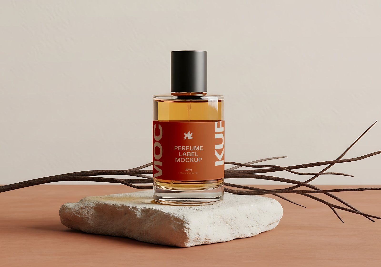 Premium Branding Perfume Store Mockup