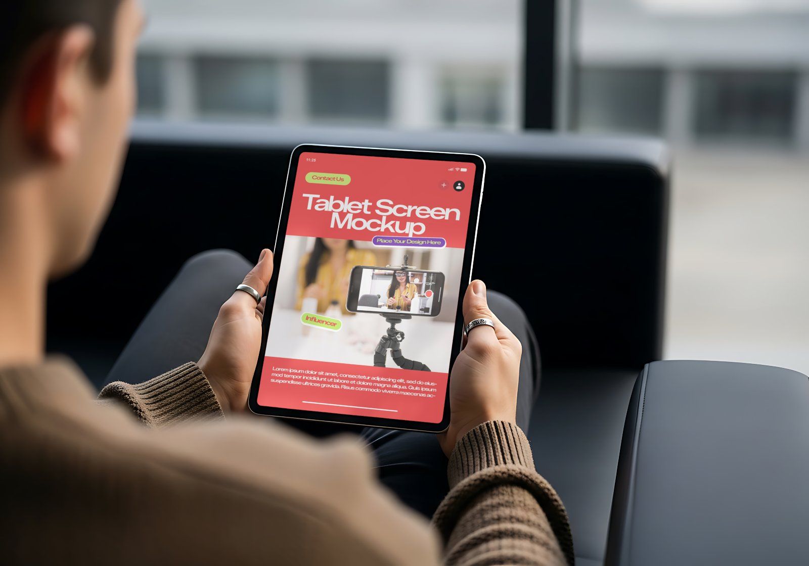 Premium Influencer Branding Mockup Bundle – 15 Lifestyle PSD Scenes for Merch & Digital Creators