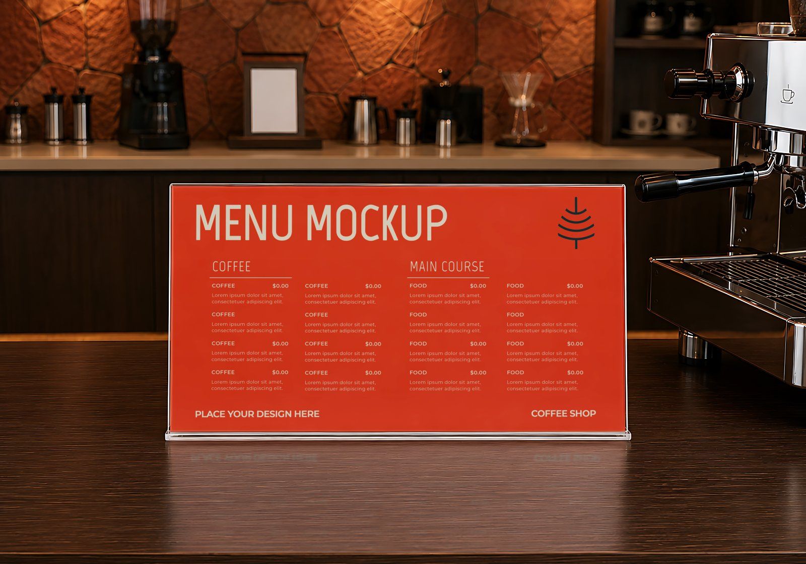 Premium Branding Bean Coffee Shop Mockup — image 9