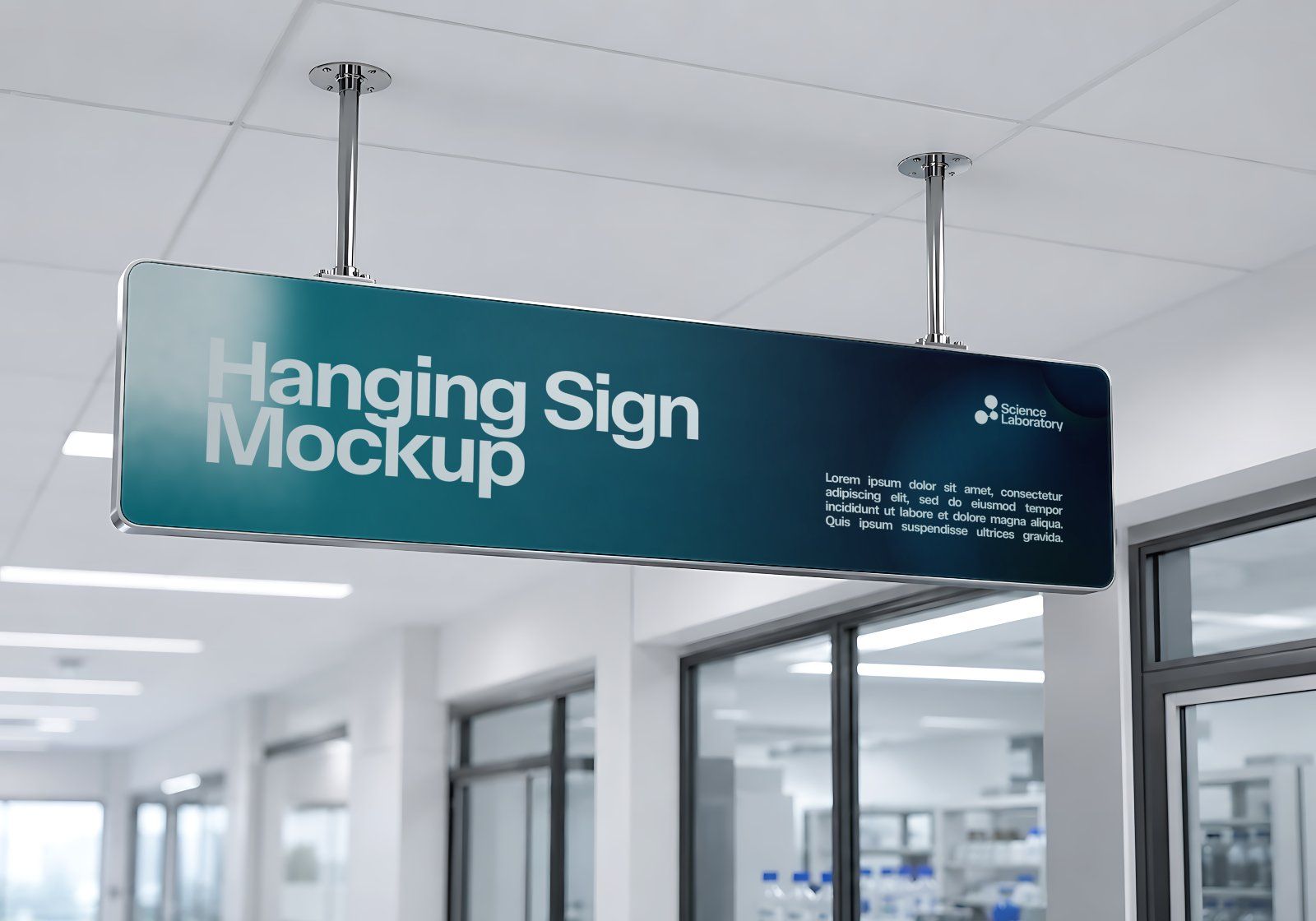 Premium Science Lab Branding Mockup Bundle – 15 Medical PSD Scenes for Pharmaceutical, Healthcare &