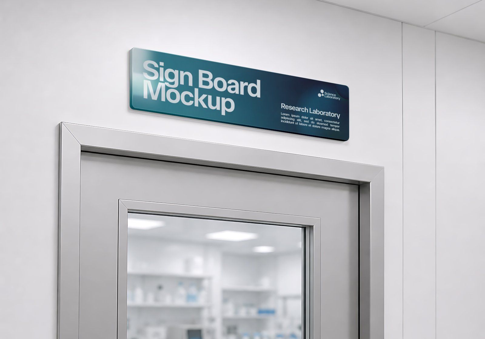 Premium Science Lab Branding Mockup Bundle – 15 Medical PSD Scenes for Pharmaceutical, Healthcare &