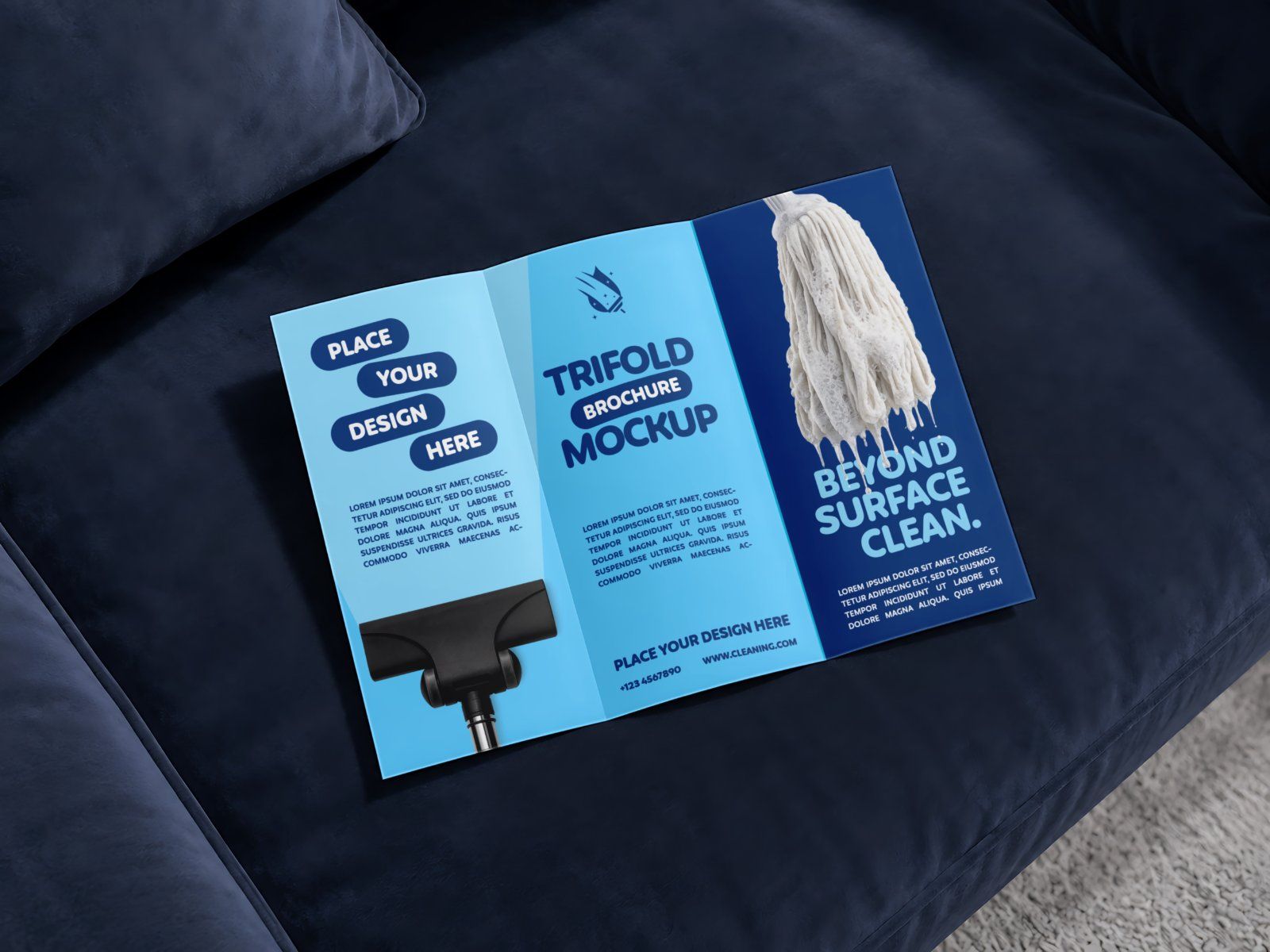 Cleaning Company Branding Mockup Bundle - 15 PSD Templates  Housekeeping & Cleaning Service Brand — image 6