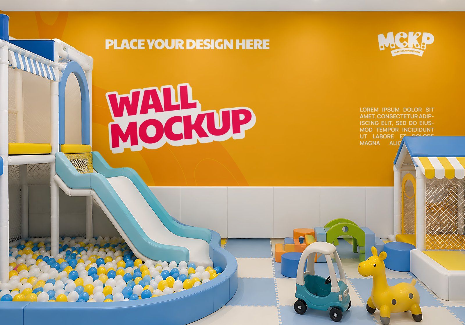 Kids & Toy Shop Brand Identity Mockup 15 Bundle Set - Toys Retail Store Mockup Bundle — image 19