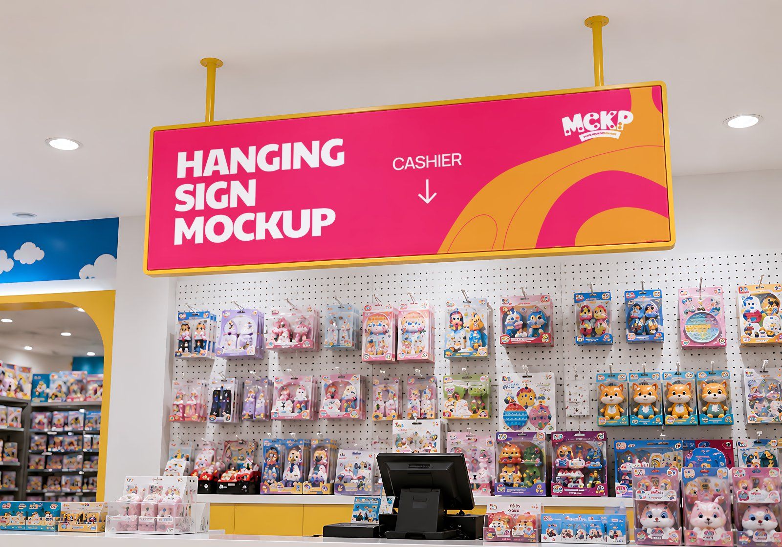 Kids & Toy Shop Brand Identity Mockup 15 Bundle Set - Toys Retail Store Mockup Bundle — image 17