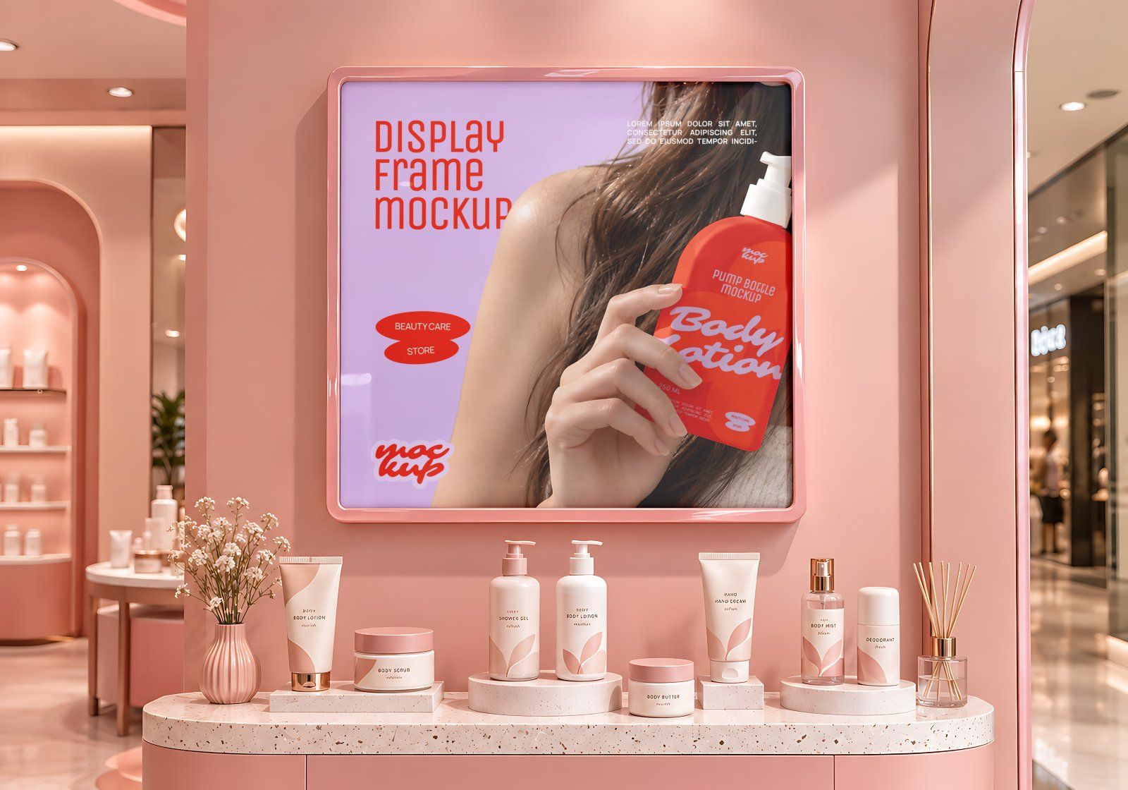 Body Care Shop Mockup Bundle - 15 Premium Cosmetic & Body Care Brand Identity Mockup Set — image 20