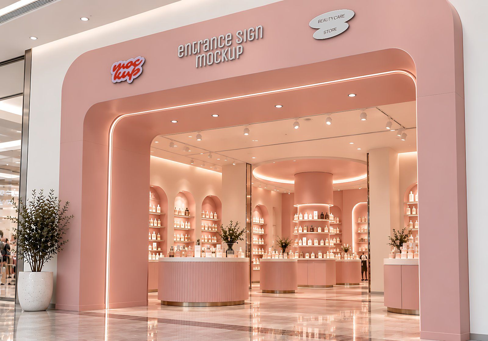 Body Care Shop Mockup Bundle - 15 Premium Cosmetic & Body Care Brand Identity Mockup Set — image 16