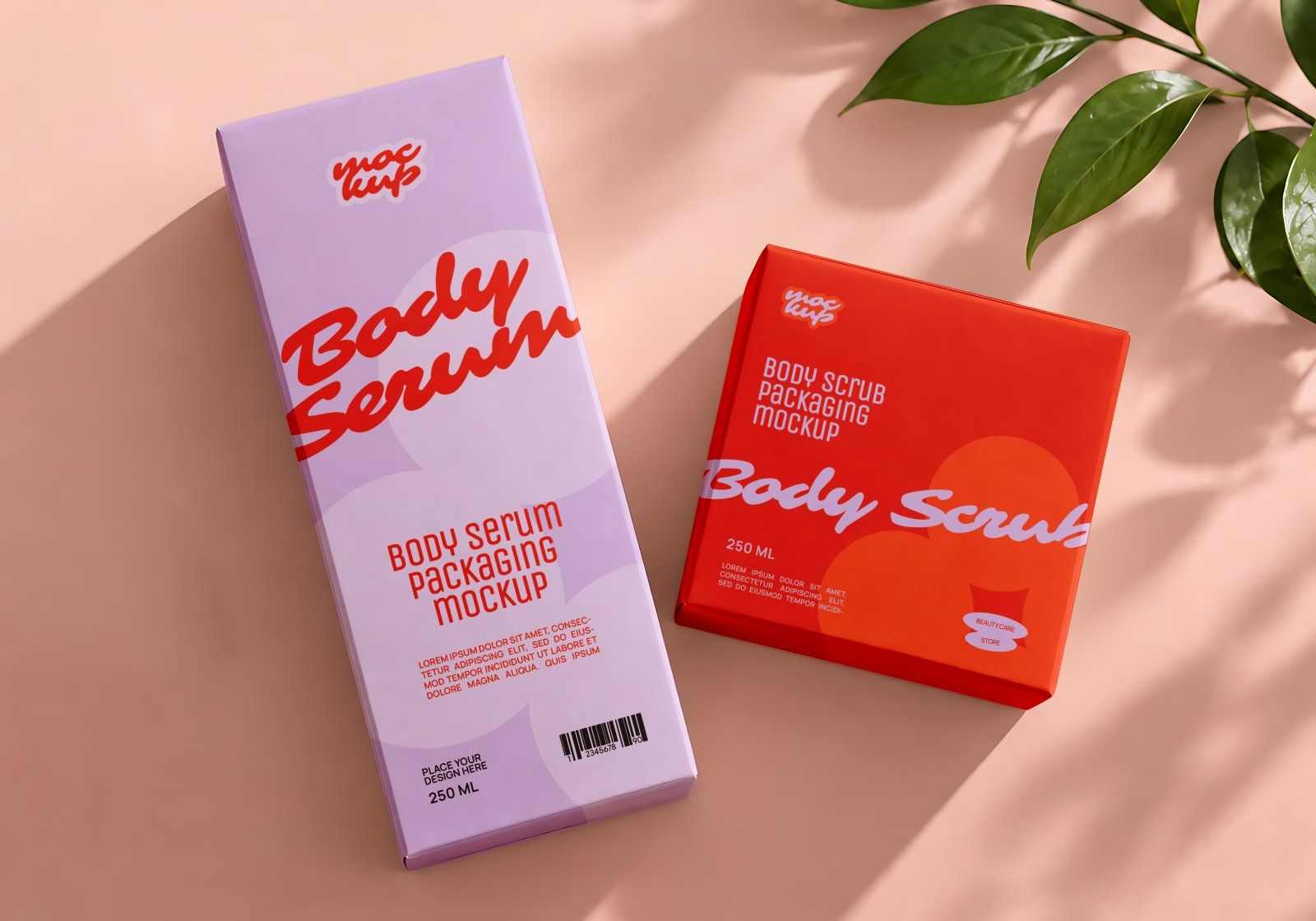 Body Care Shop Mockup Bundle - 15 Premium Cosmetic & Body Care Brand Identity Mockup Set — image 6