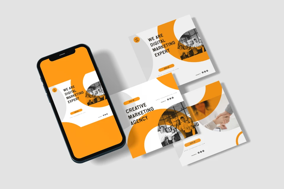 Marketing Agency-Social Media Template-22-053