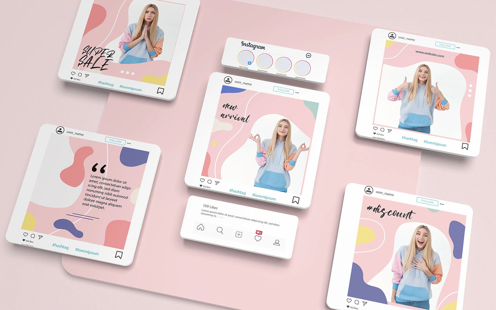 Instagram Posts Social Media Templates-05-21 — image 1