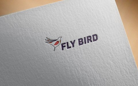 Simple Bird Logo Template-06-22