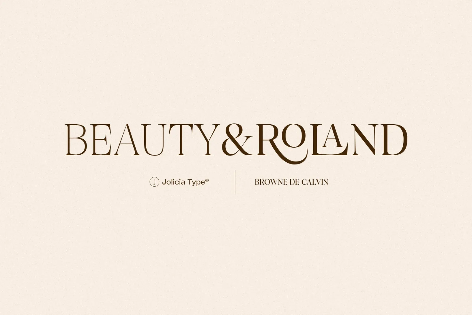 Browne de Calvin | Luxury Serif Typeface — image 23