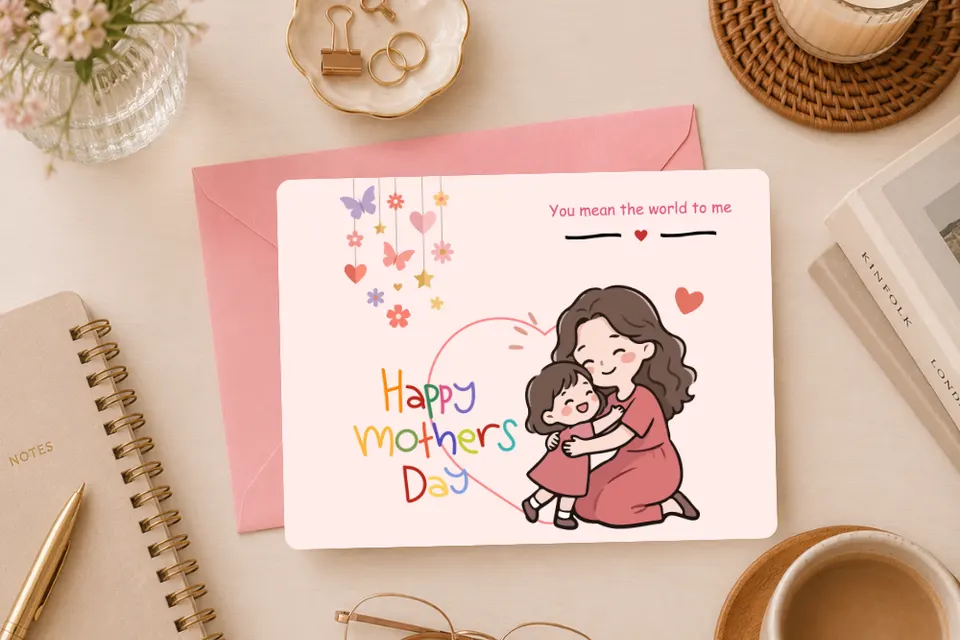 2 BUNDLDE - Mother's Day Template - Download Instant