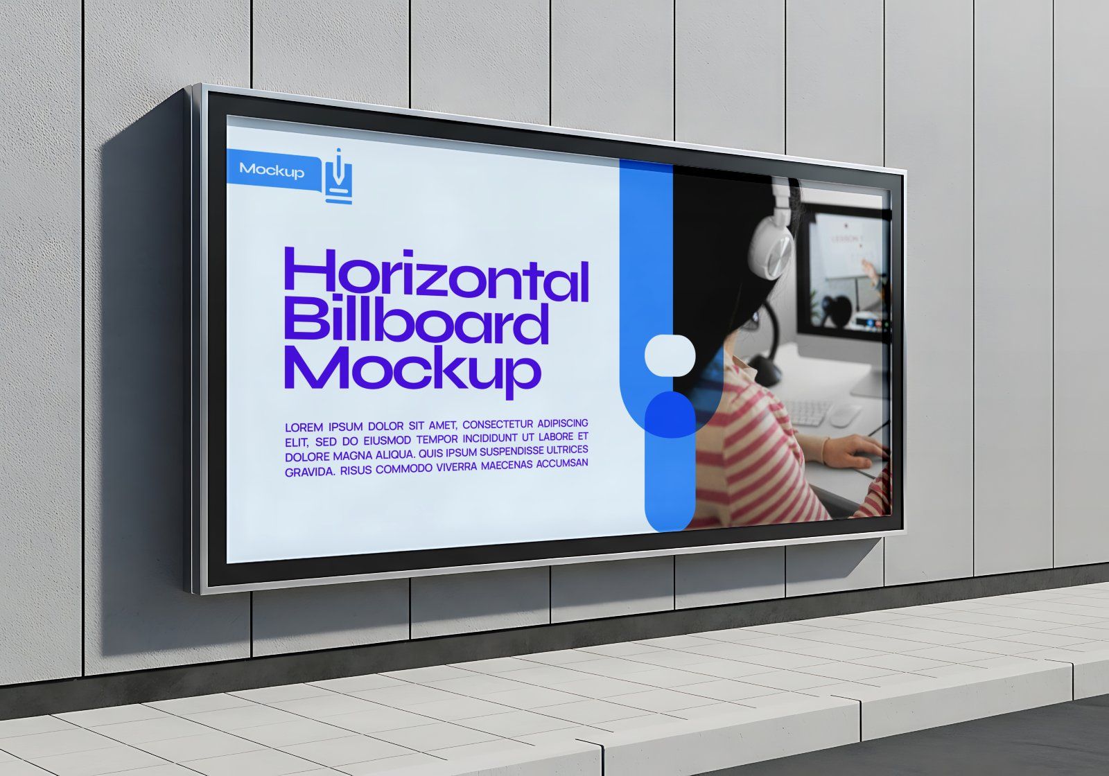 E-Learning Center Premium Education Branding PSD Mockups for Online Courses & Training Centers