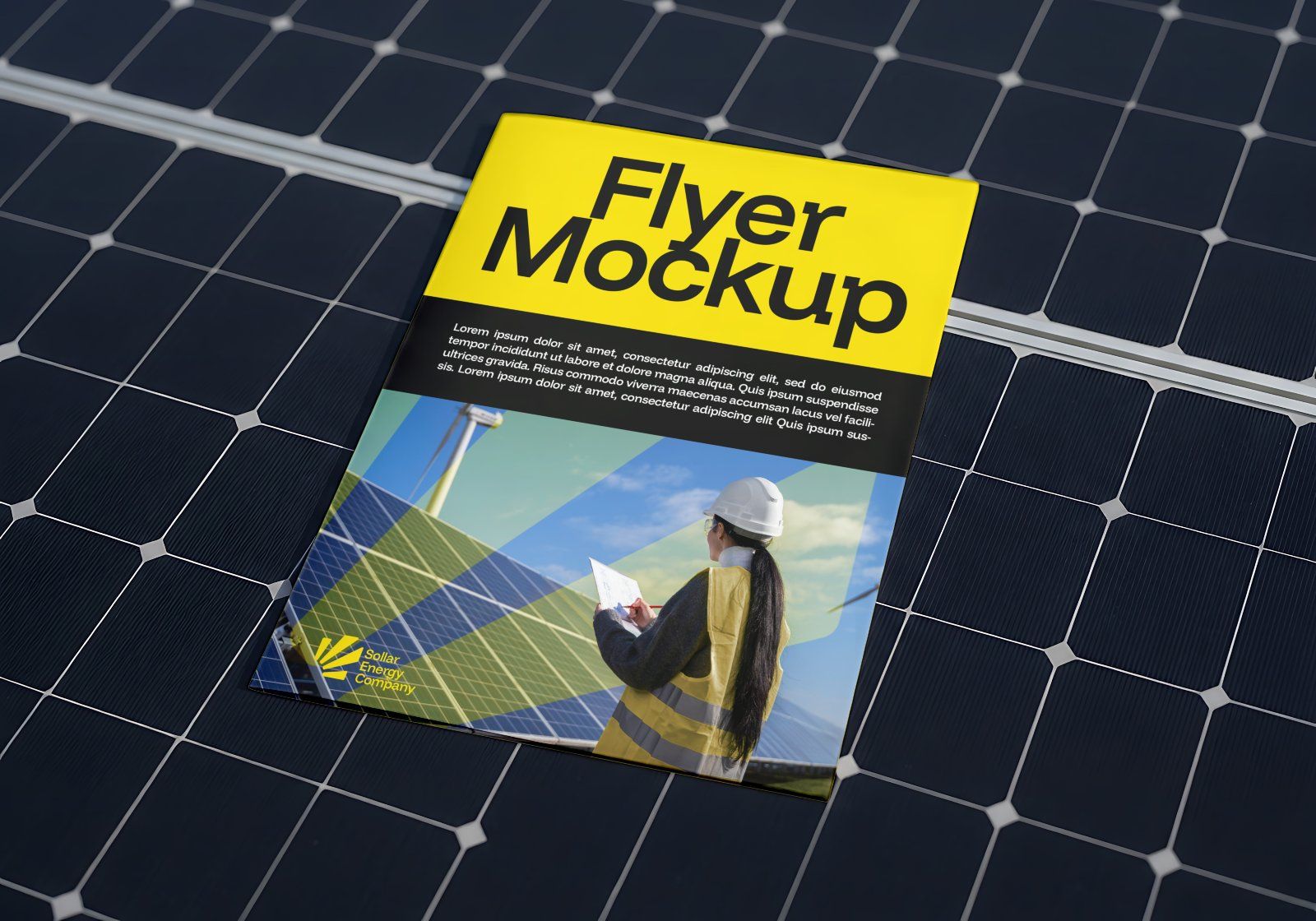 Solar Energy & Green Tech Mockup Bundle – 15 Premium PSD Scenes for Renewable Energy Branding