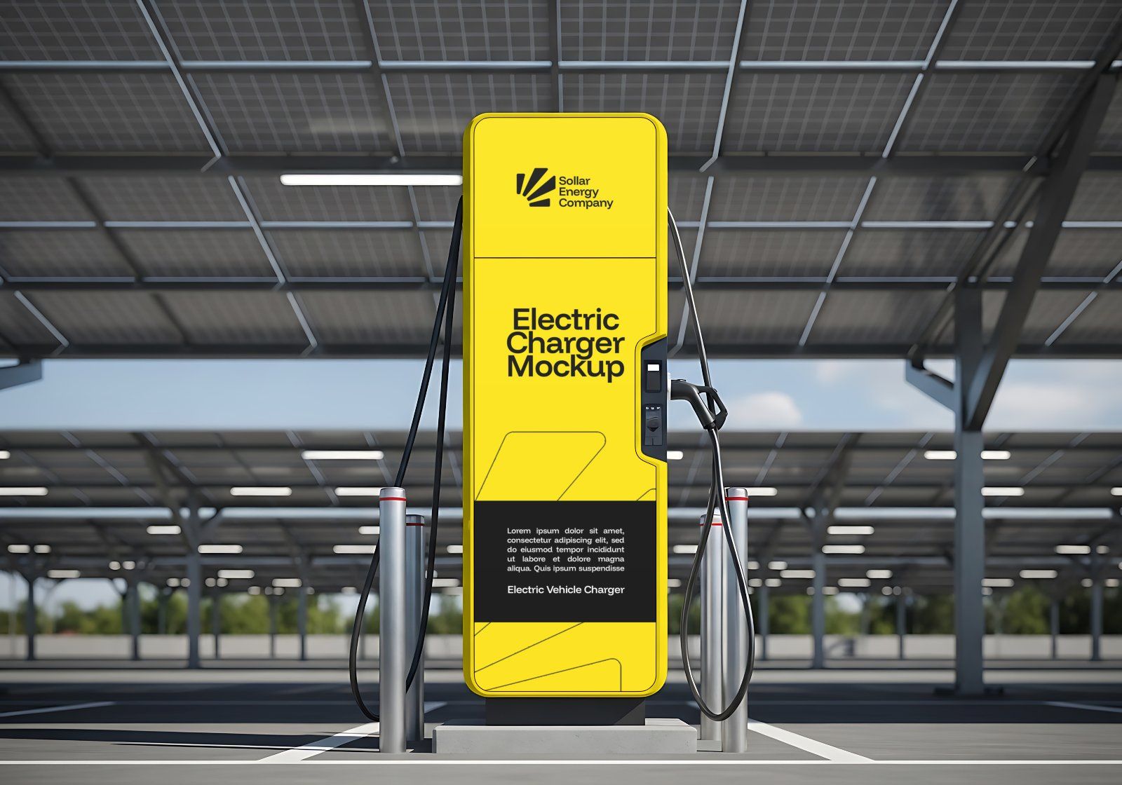 Solar Energy & Green Tech Mockup Bundle – 15 Premium PSD Scenes for Renewable Energy Branding