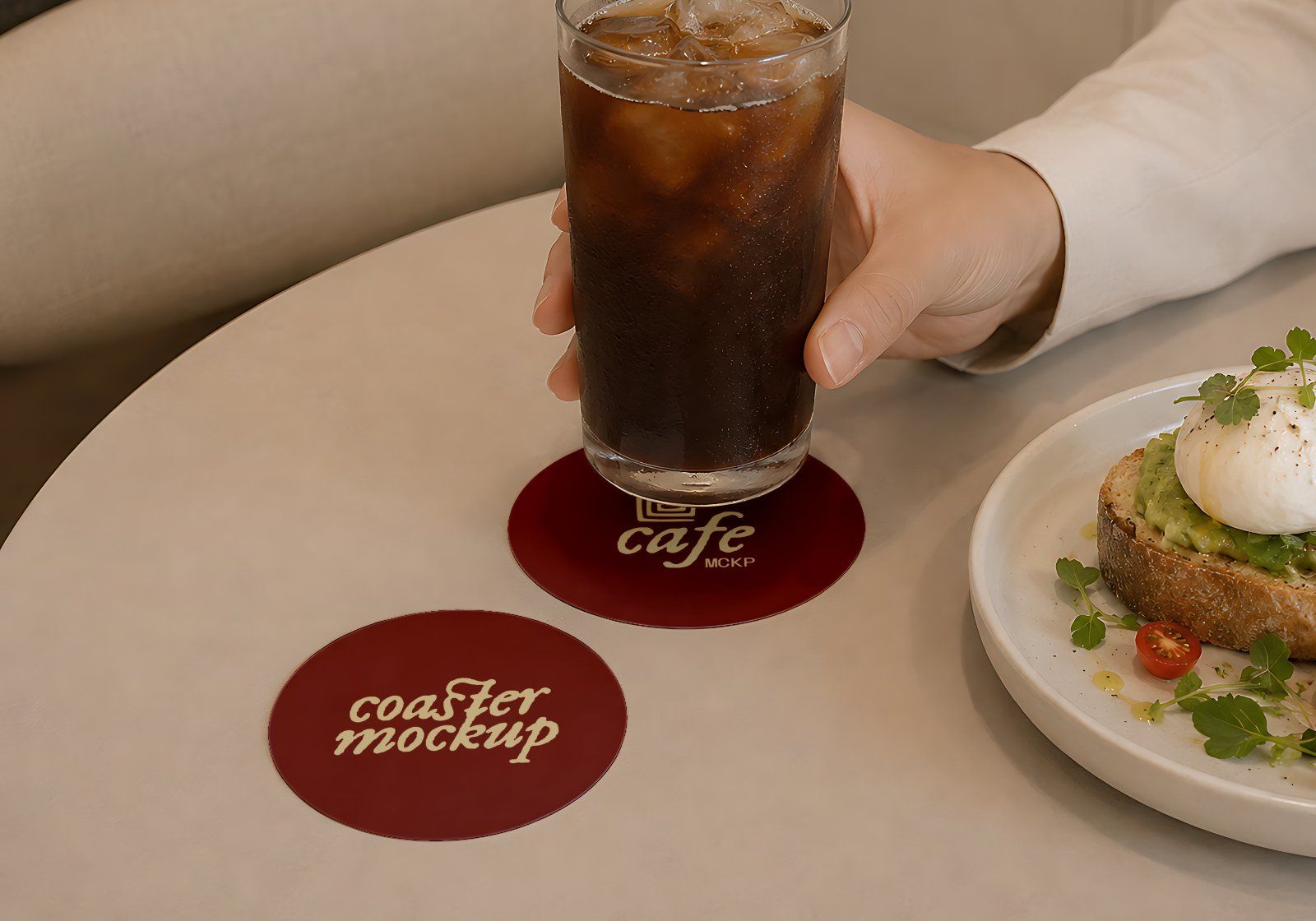 Premium Branding New Brown Coffee Shop Mockup — image 9