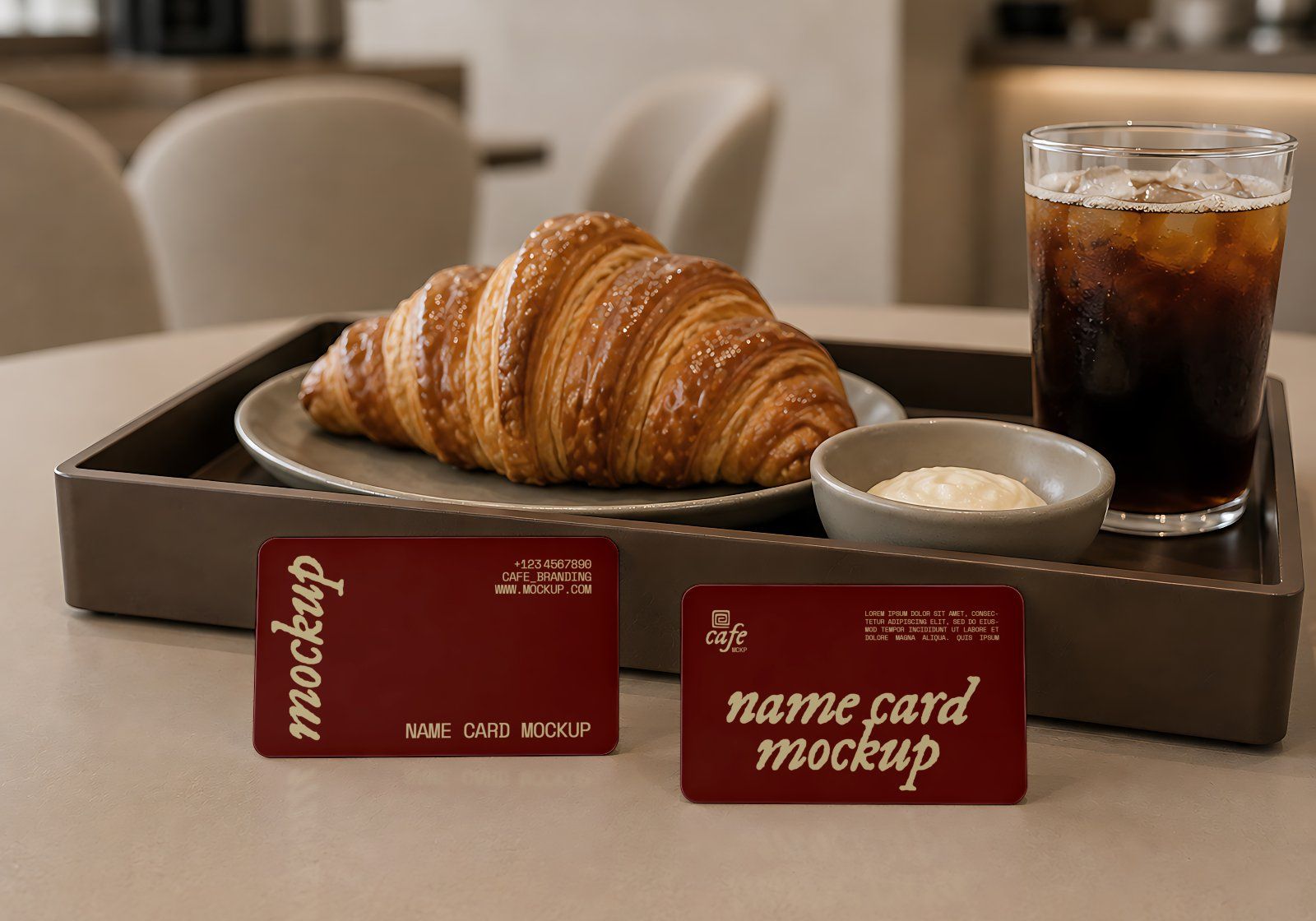 Premium Branding New Brown Coffee Shop Mockup — image 15