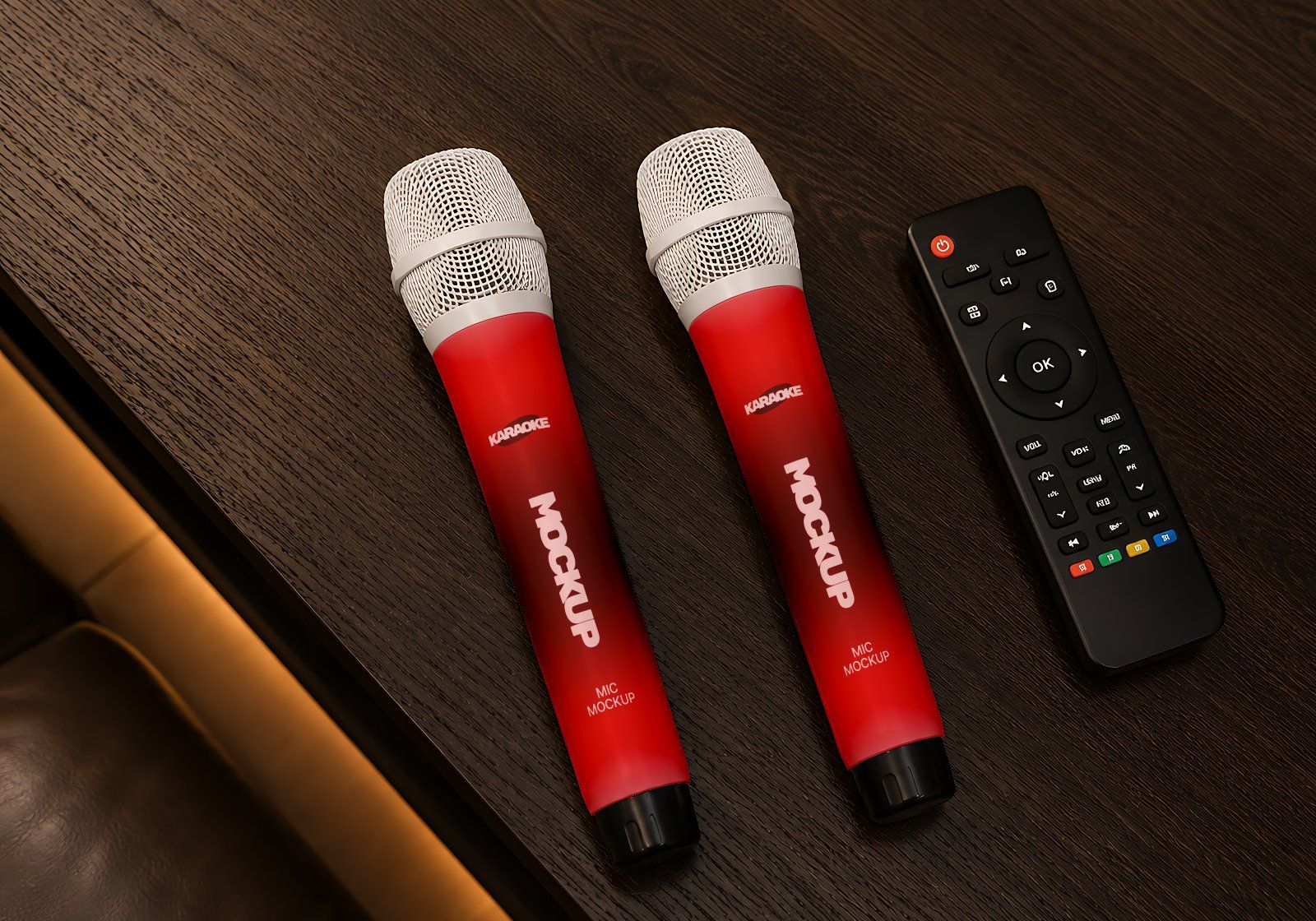 Karaoke Entertainment Branding Mockup Bundle - Karaoke Lounge & Music Bar Identity Mockup Set — image 18