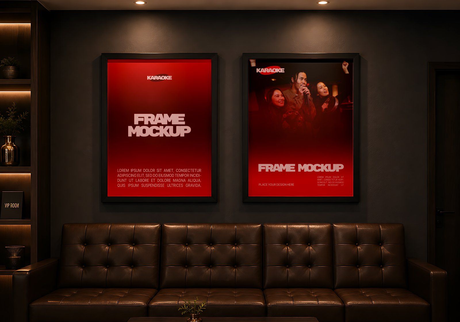 Karaoke Entertainment Branding Mockup Bundle - Karaoke Lounge & Music Bar Identity Mockup Set — image 14