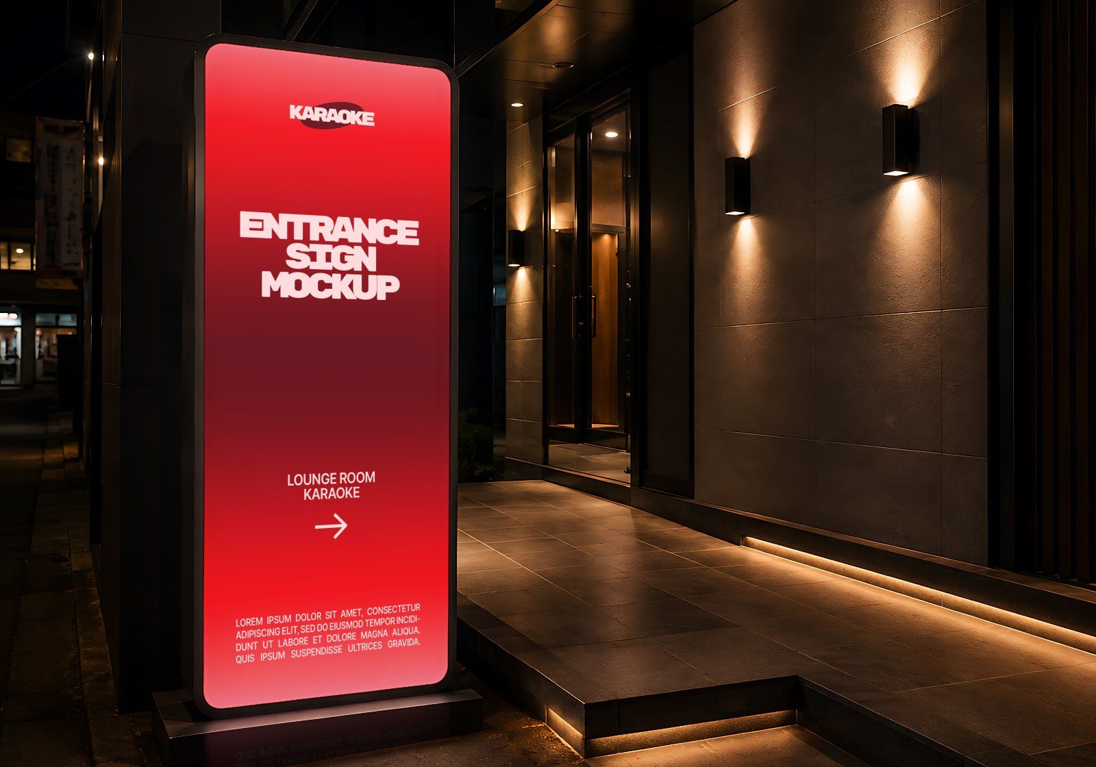 Karaoke Entertainment Branding Mockup Bundle - Karaoke Lounge & Music Bar Identity Mockup Set — image 12