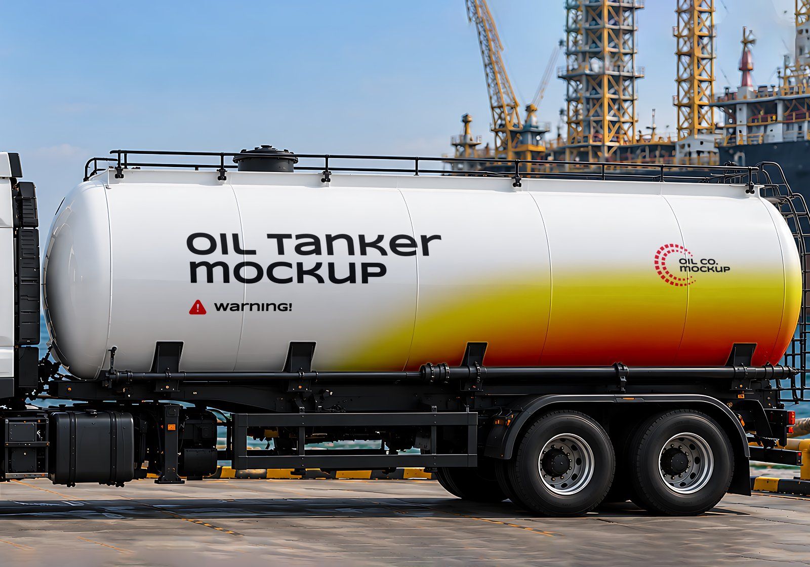 Oil and Gas Company Mockup Bundle - 15 Premium PSD Energy & Oil Industry Brand Identity — image 19