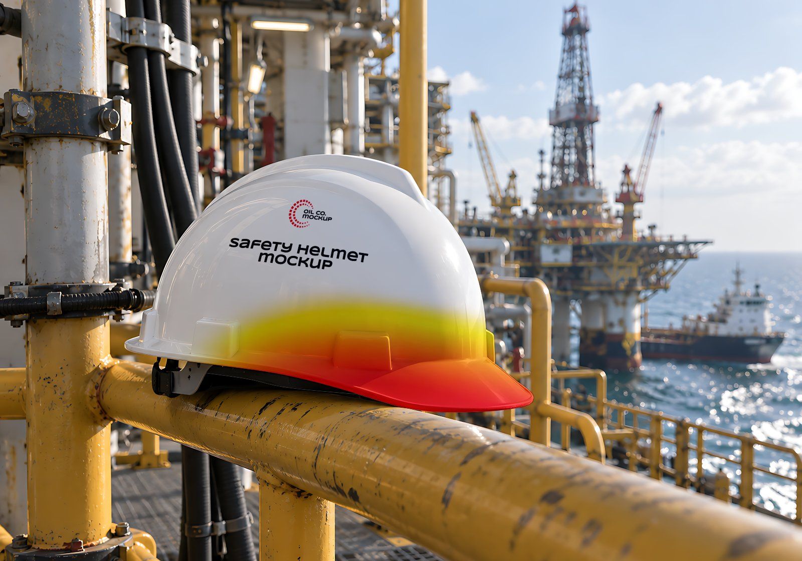 Oil and Gas Company Mockup Bundle - 15 Premium PSD Energy & Oil Industry Brand Identity — image 17