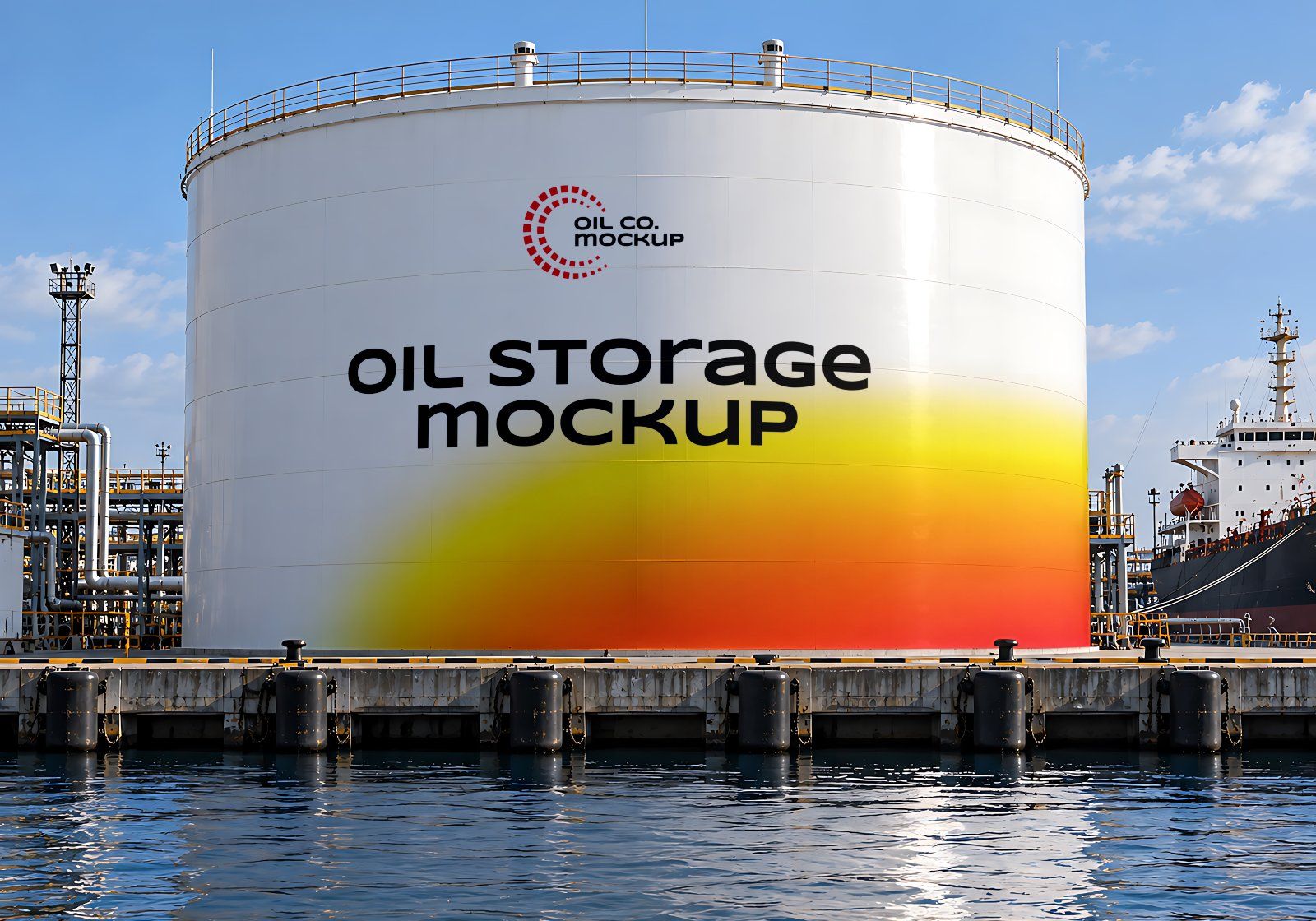 Oil and Gas Company Mockup Bundle - 15 Premium PSD Energy & Oil Industry Brand Identity — image 15