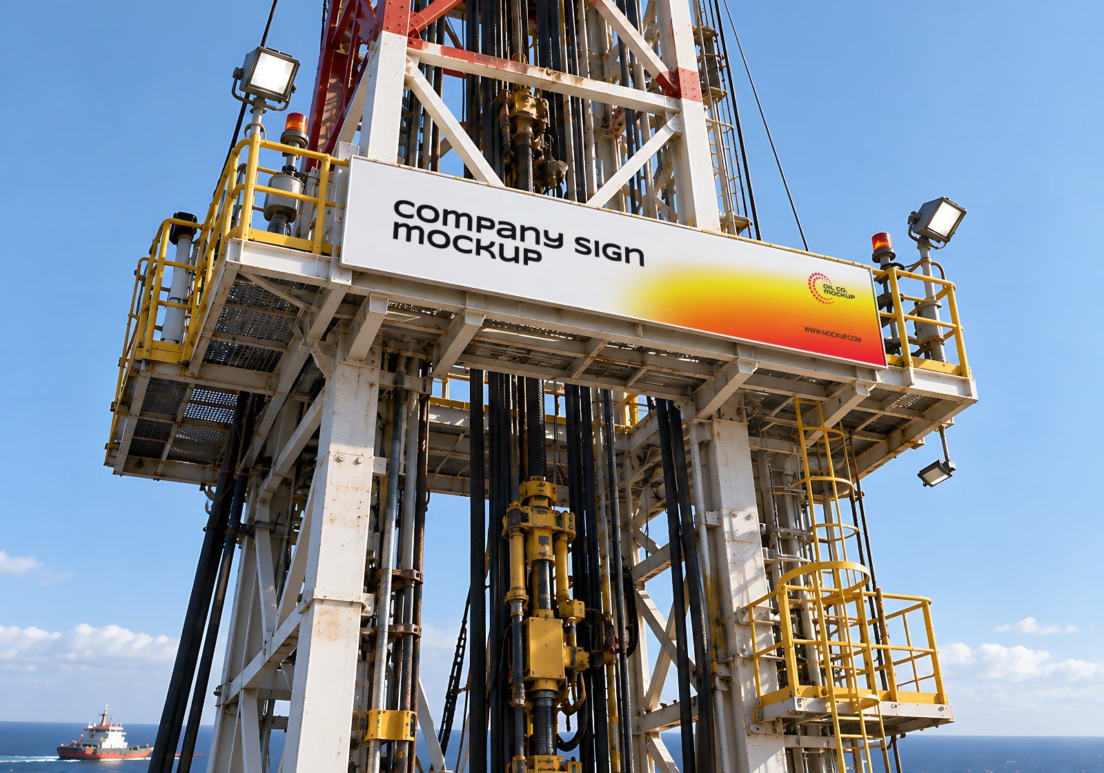 Oil and Gas Company Mockup Bundle - 15 Premium PSD Energy & Oil Industry Brand Identity — image 10