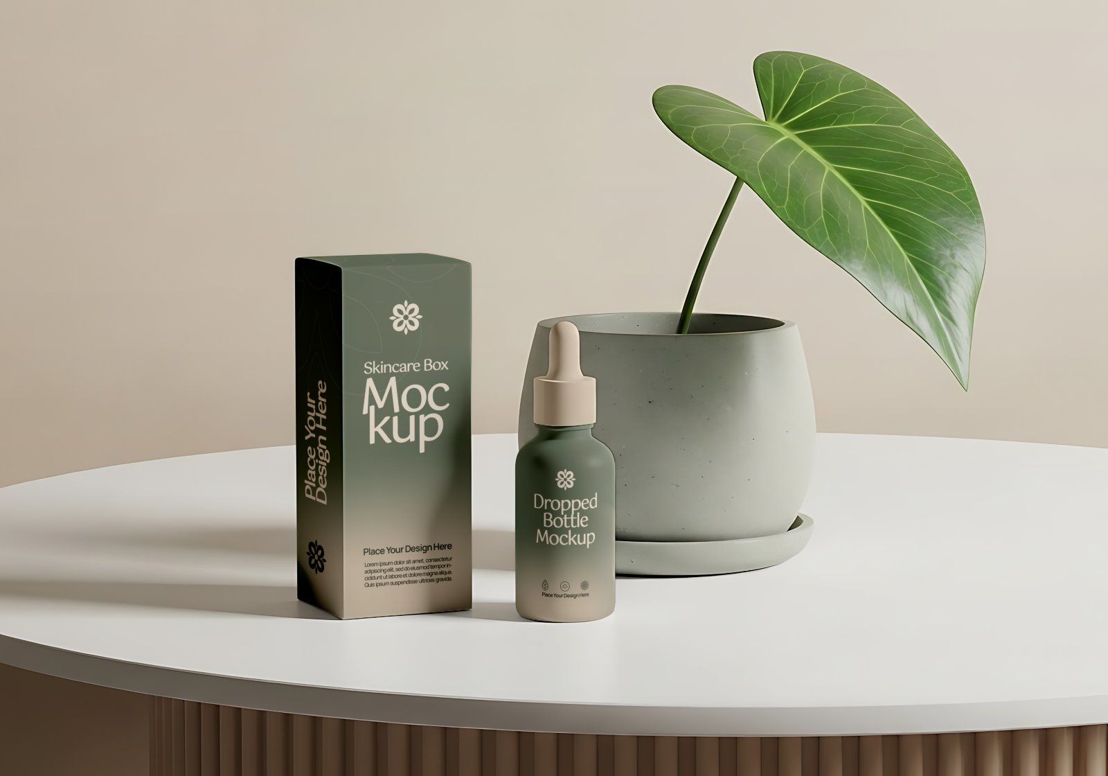 Premium Beauty Store Mockup Bundle – 15 PSD Templates for Cosmetic Branding & Skincare Packaging Des