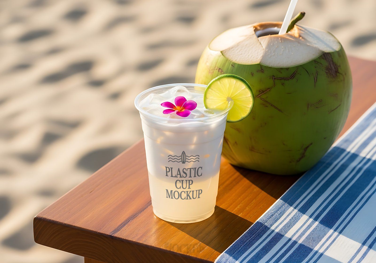 Premium Beach Club & Summer Lifestyle Mockup Bundle – 15 Aesthetic PSD Scenes for Resort Branding