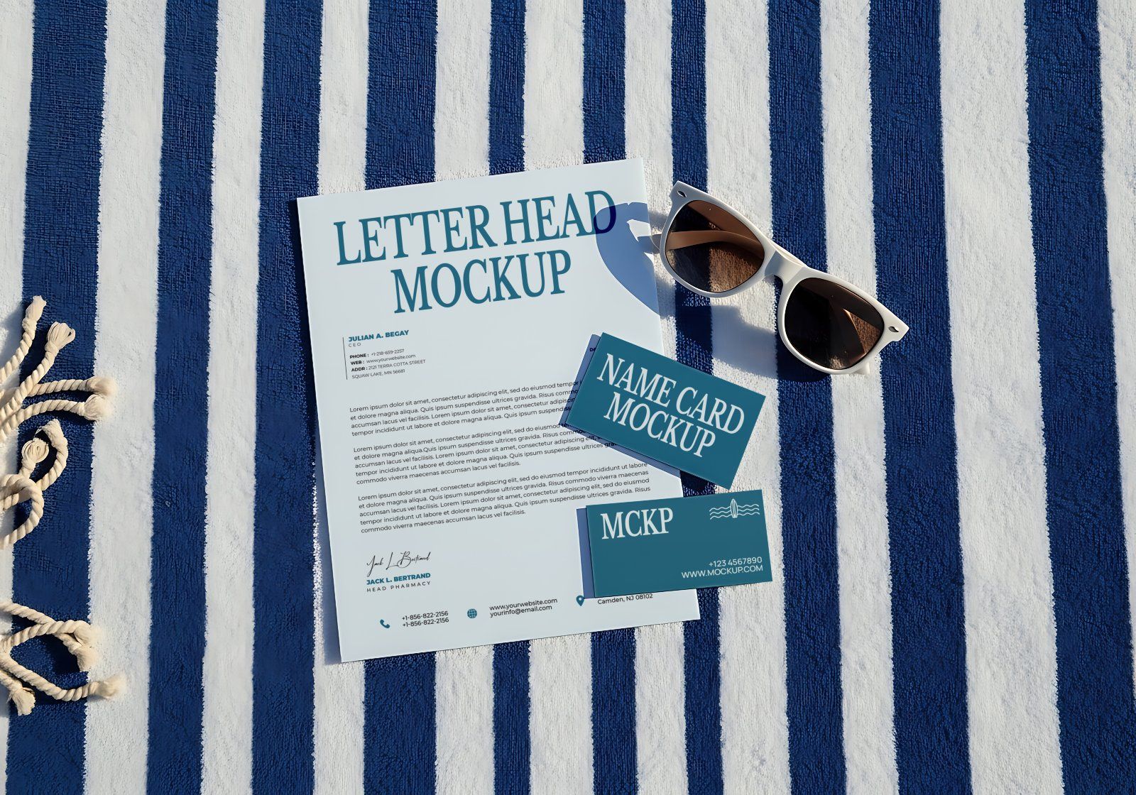 Premium Beach Club & Summer Lifestyle Mockup Bundle – 15 Aesthetic PSD Scenes for Resort Branding