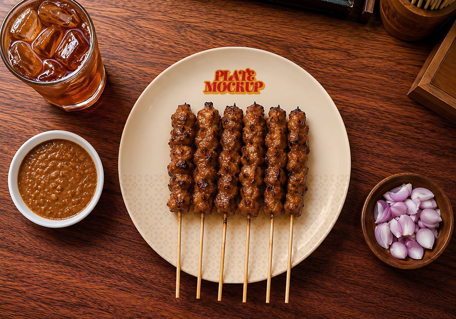 Premium Branding Satay Stall Mockup — image 11