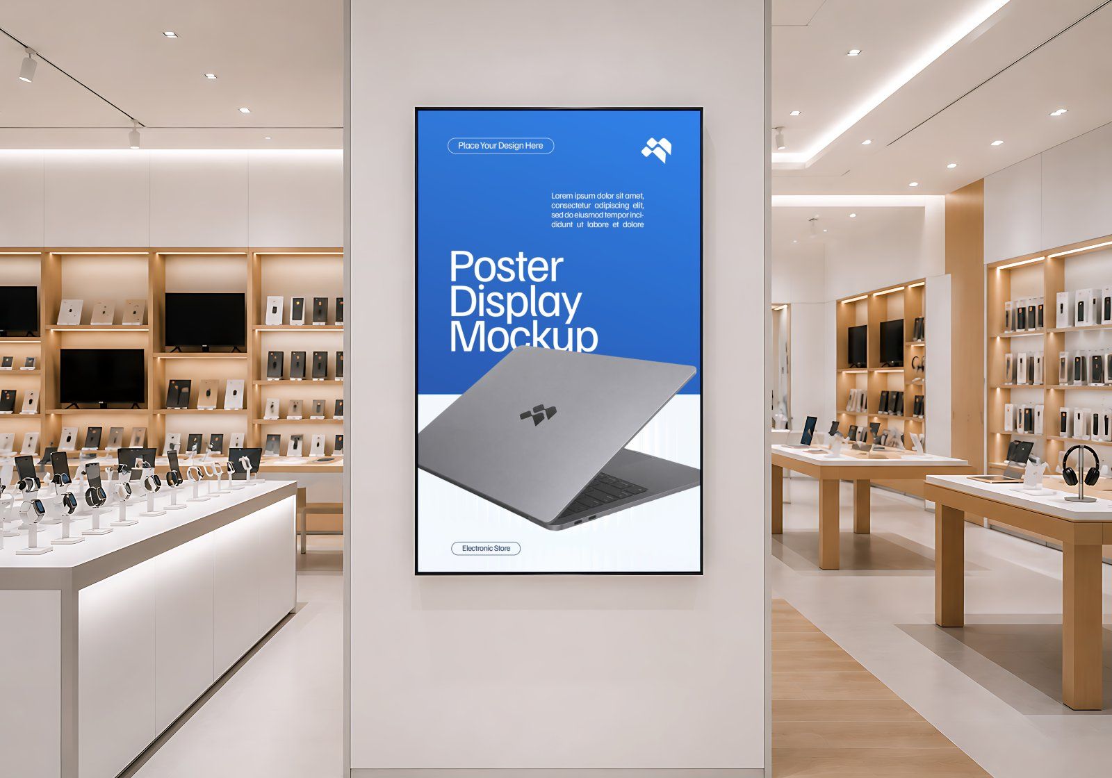 Electronic Store Vol.2 Mockup Bundle - 15 PSD Templates Device Mockup Bundle — image 16