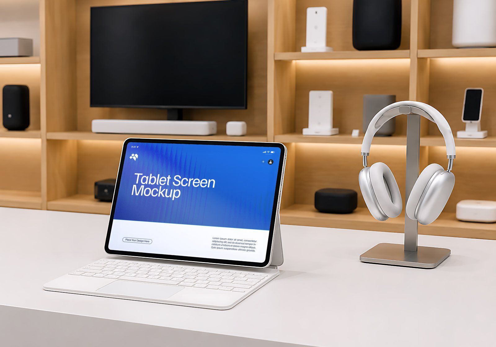 Electronic Store Vol.2 Mockup Bundle - 15 PSD Templates Device Mockup Bundle — image 14