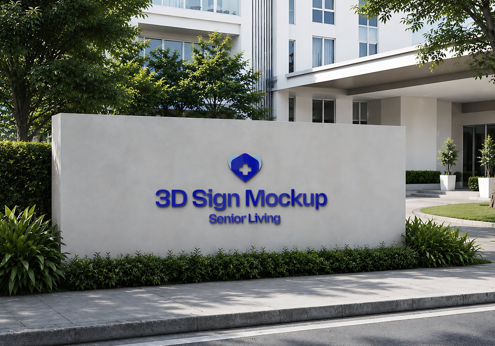 Nursing Home Mockup Bundle - Senior Living & Healthcare Facility Brand Identity 15 PSD Mockup — image 16