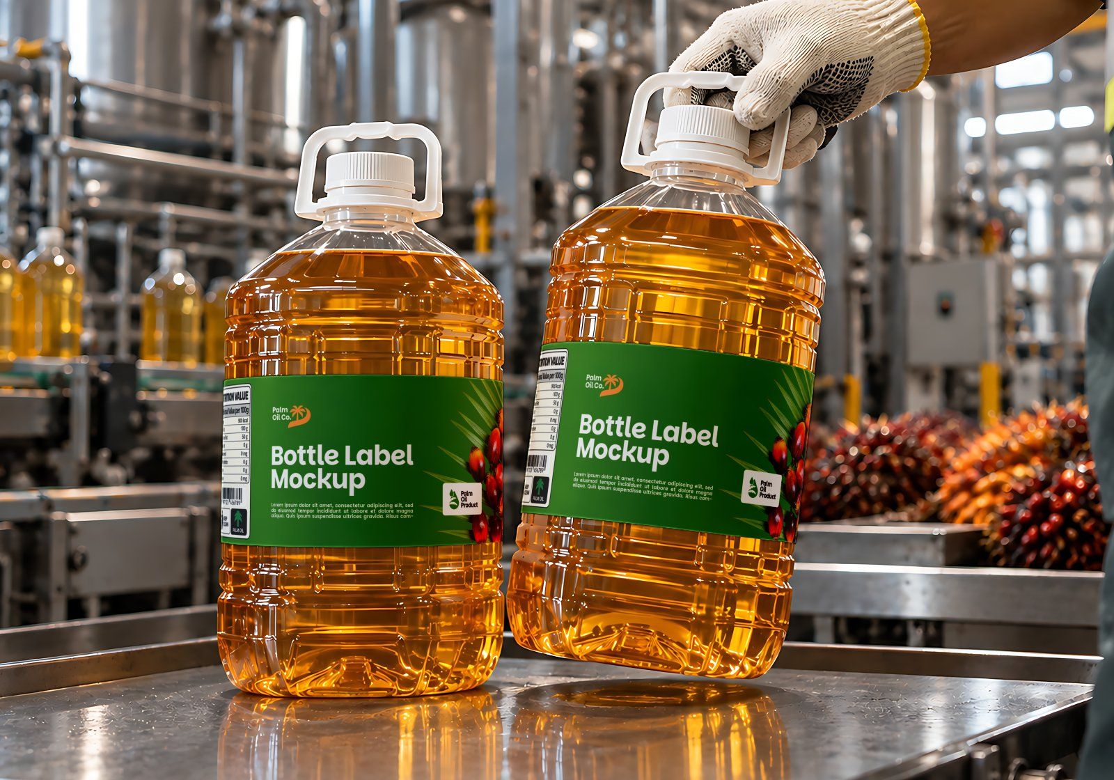 Palm Oil Company Mockup Bundle - 15 Premium PSD Agriculture & Palm Oil Plantation Branding — image 18
