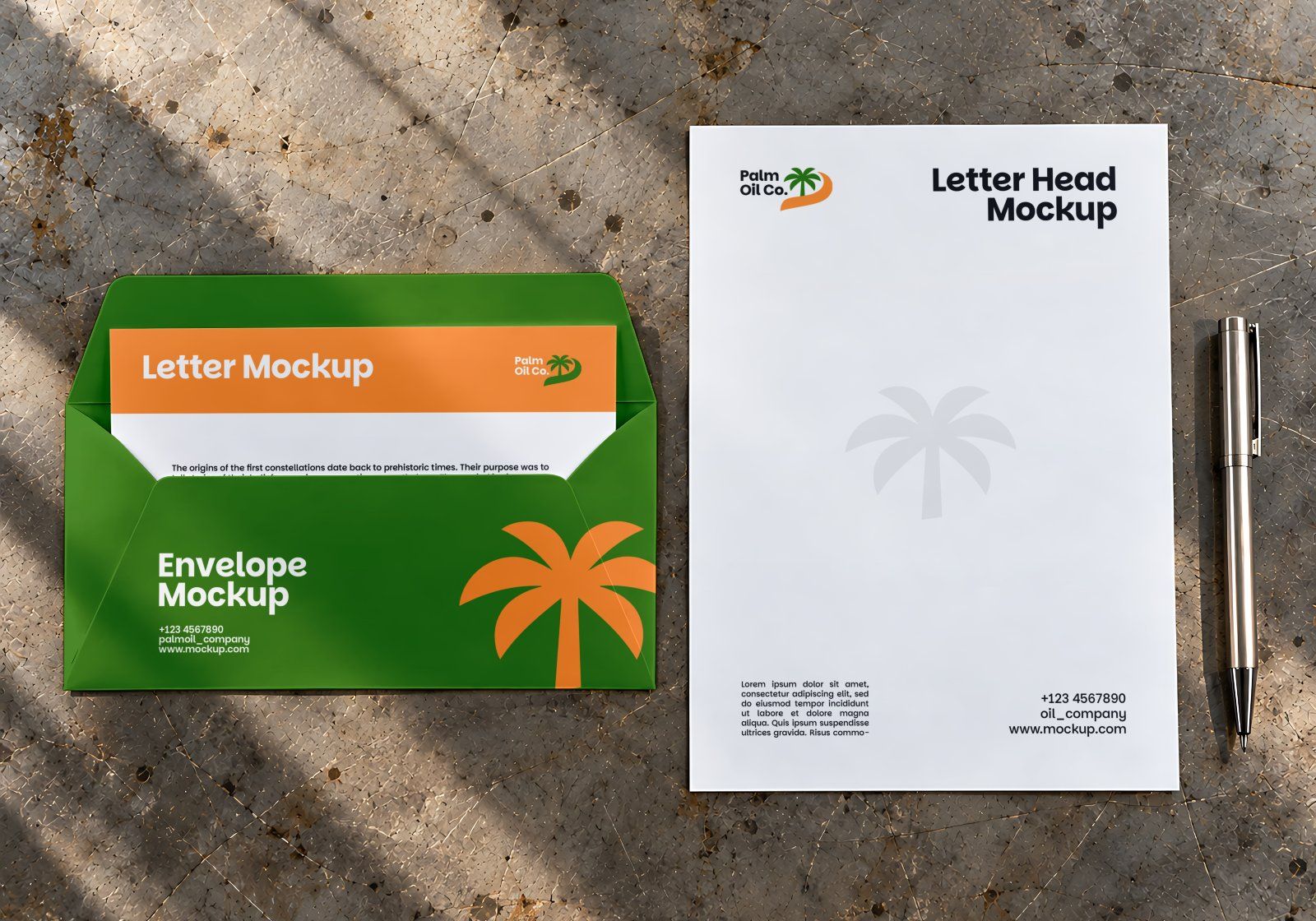 Palm Oil Company Mockup Bundle - 15 Premium PSD Agriculture & Palm Oil Plantation Branding — image 6