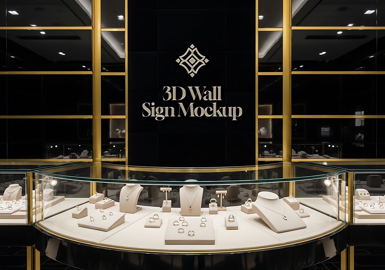 Jewelry Store Mockup Bundle – 15 PSD Templates for Luxury Branding