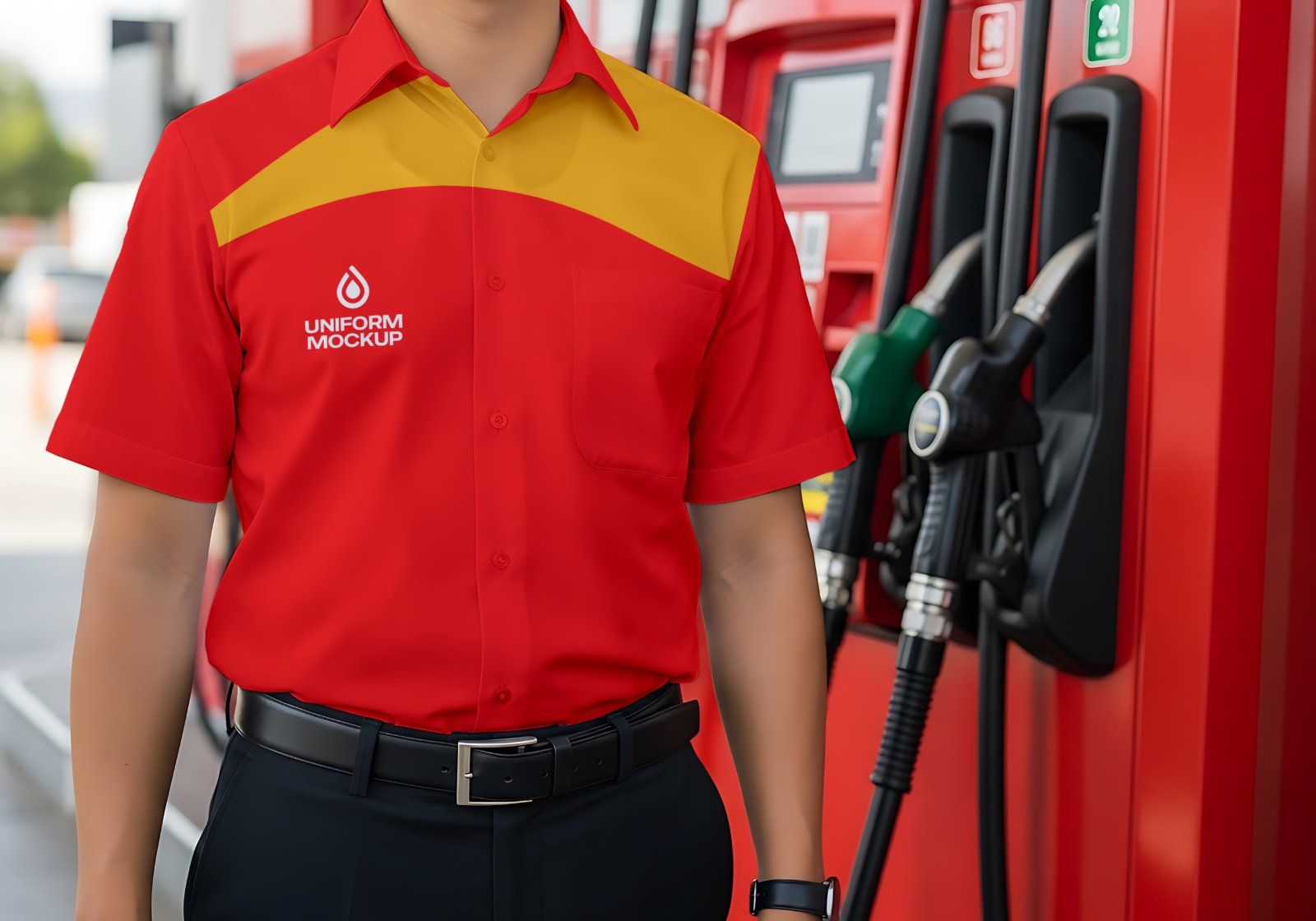 Premium Gas Station & Fuel Station Branding Mockup Bundle – 15 High-Res PSD Scenes for Energy Identi