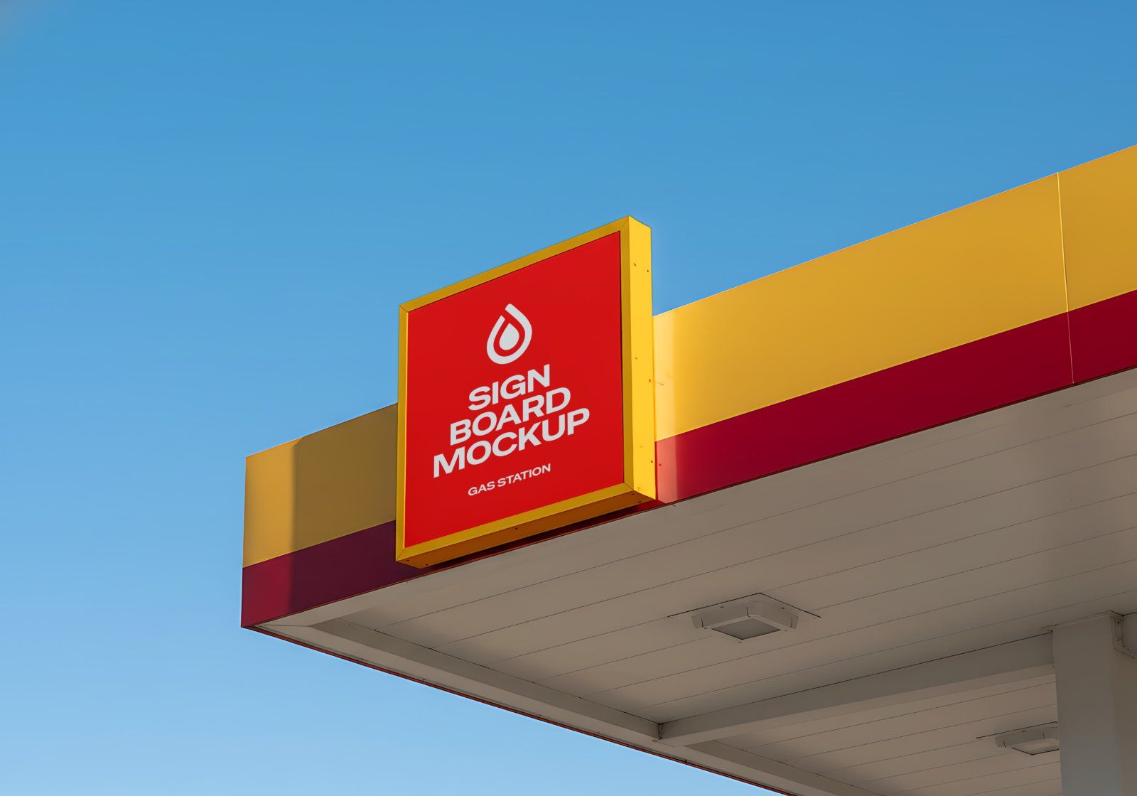 Premium Gas Station & Fuel Station Branding Mockup Bundle – 15 High-Res PSD Scenes for Energy Identi