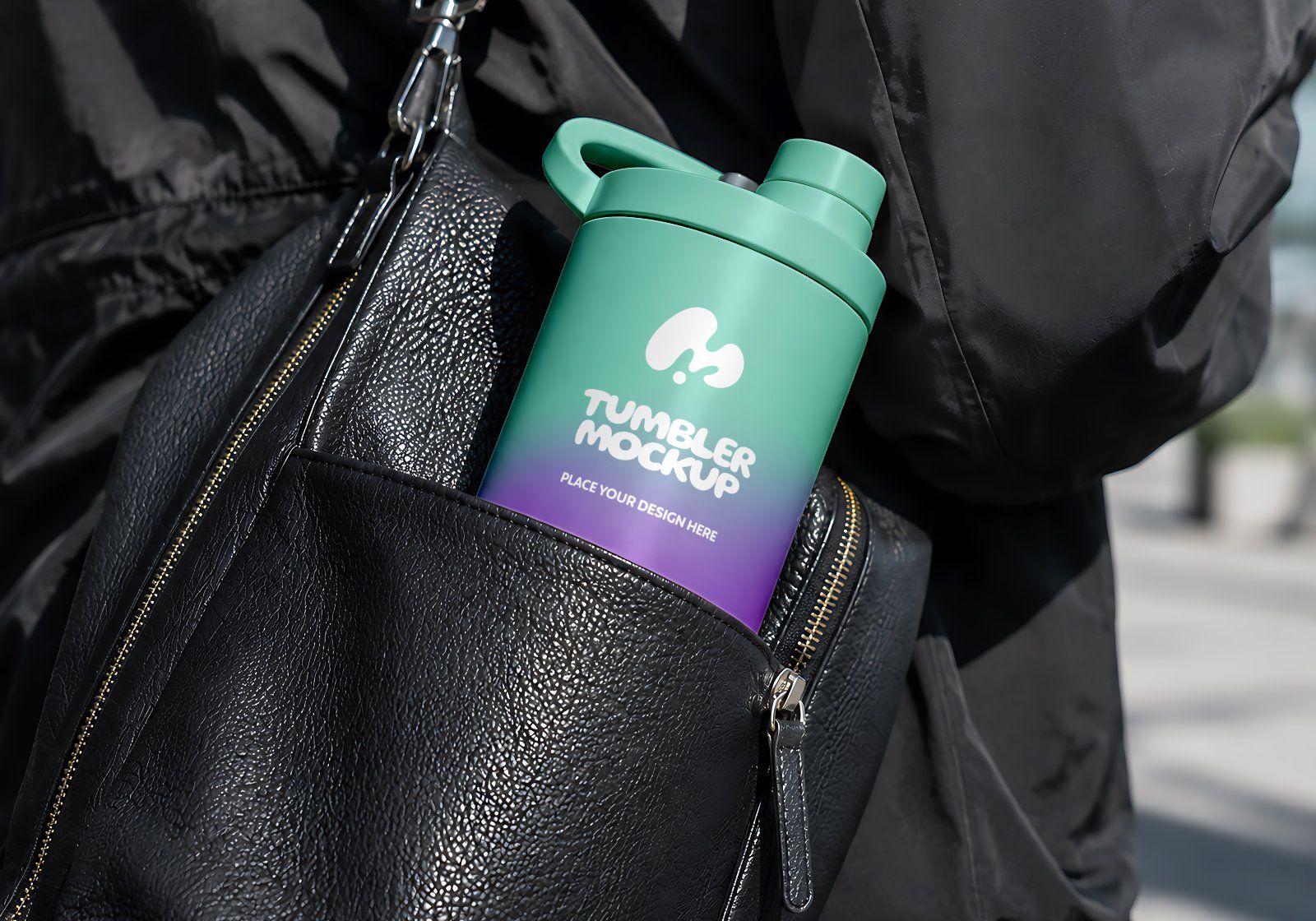 Premium Branding Tumbler Mockup