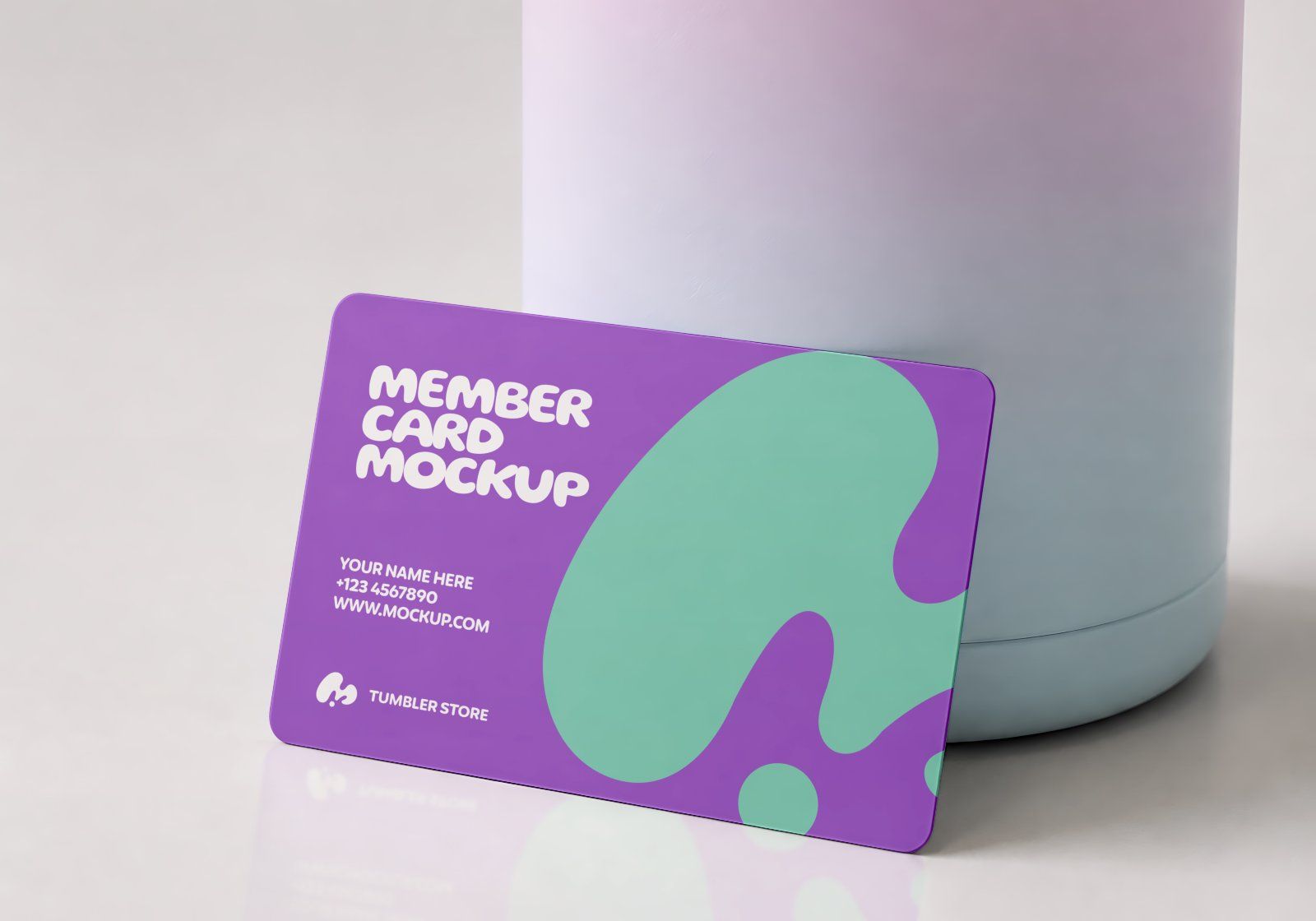Premium Branding Tumbler Mockup