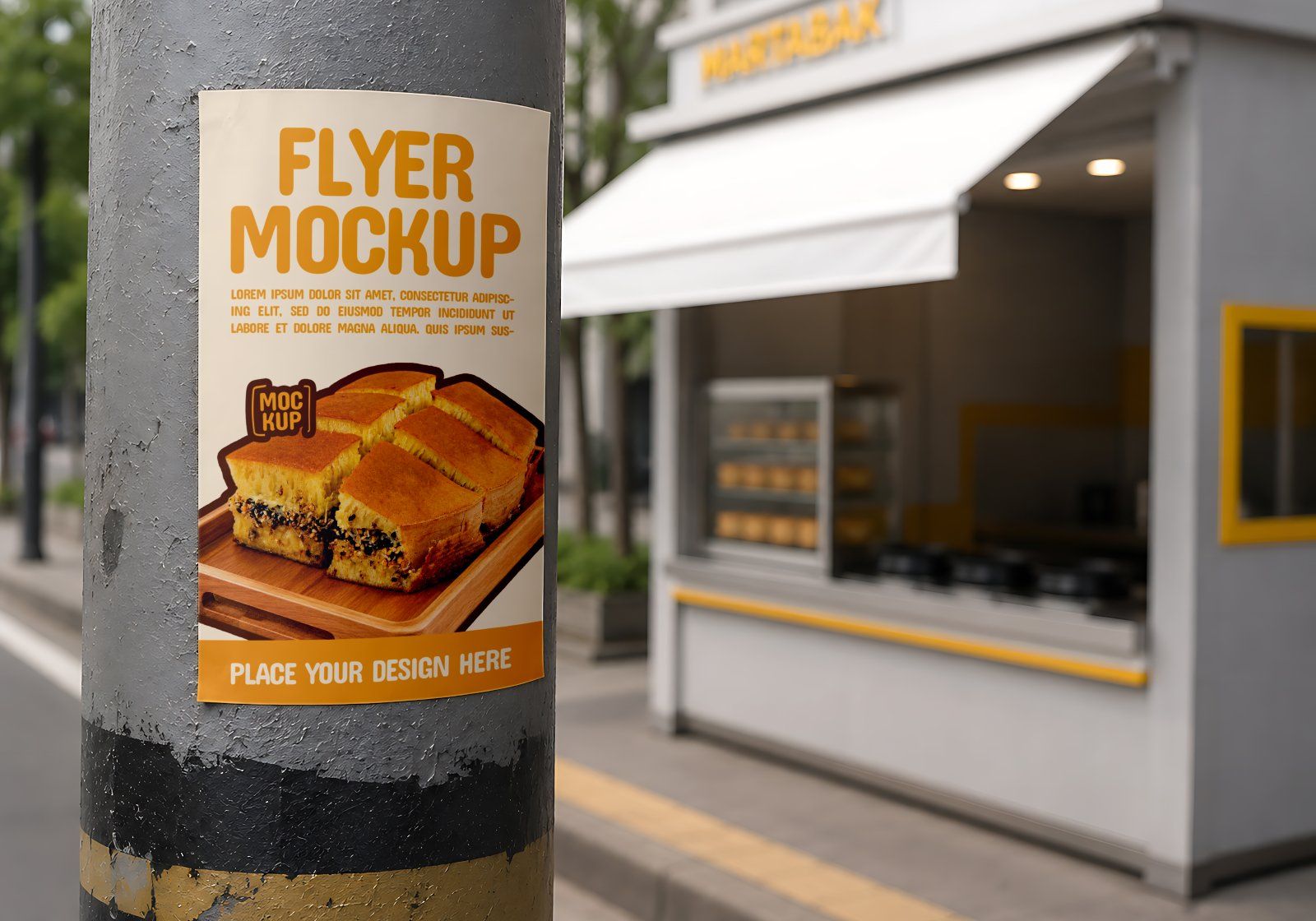 Premium Branding Martabak Stall Mockup — image 9