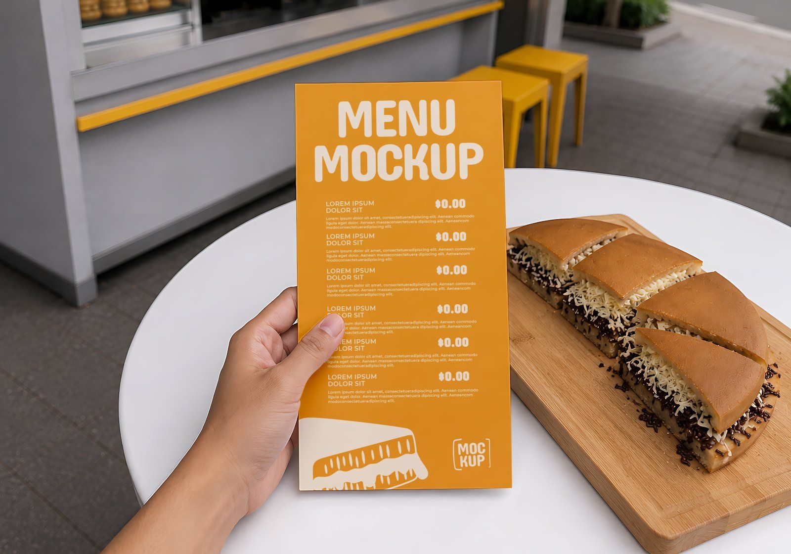 Premium Branding Martabak Stall Mockup — image 11