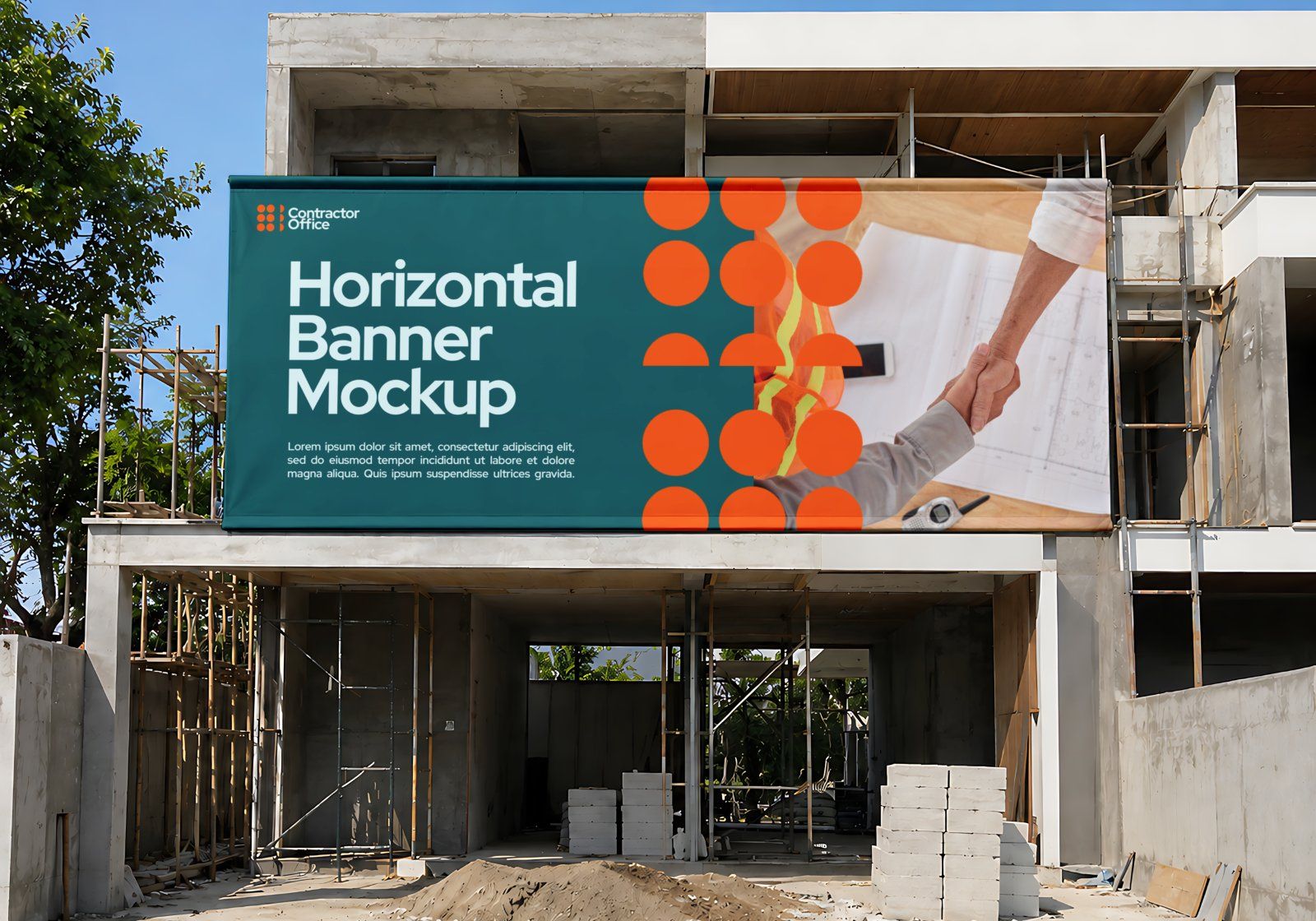 Contractor Company Branding Mockup Bundle - 15 PSD Templates Building Contractor & Architecture — image 19