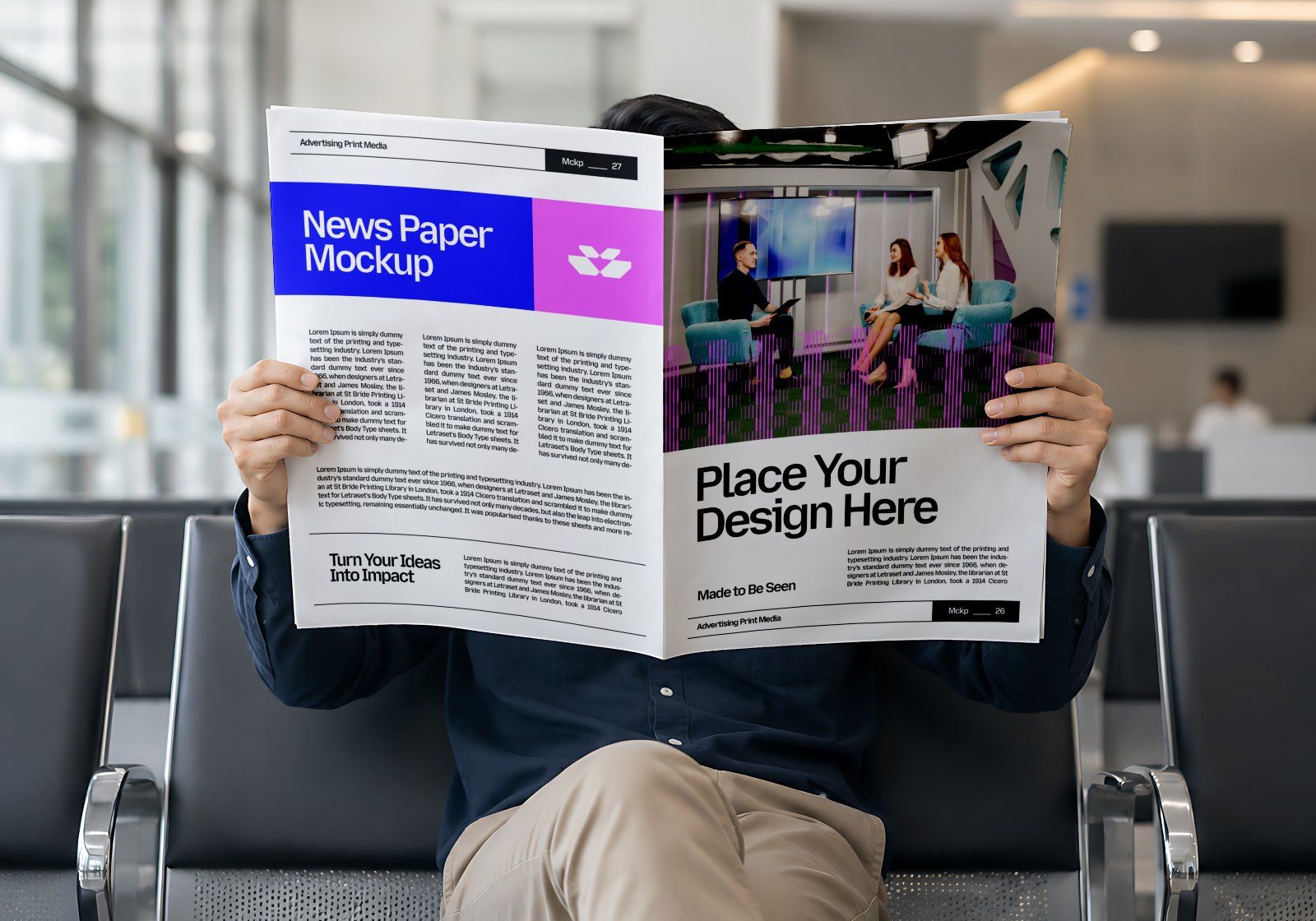 Print Ads Media Mockup Bundle - Advertising & Print Media Brand Identity 15 PSD Mockup Set — image 15