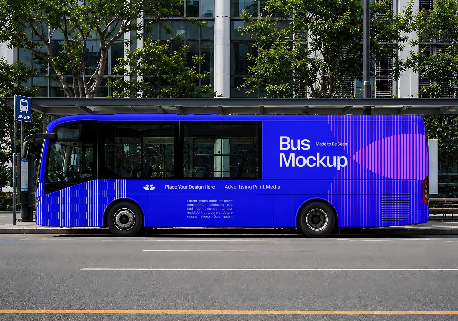 Print Ads Media Mockup Bundle - Advertising & Print Media Brand Identity 15 PSD Mockup Set — image 7