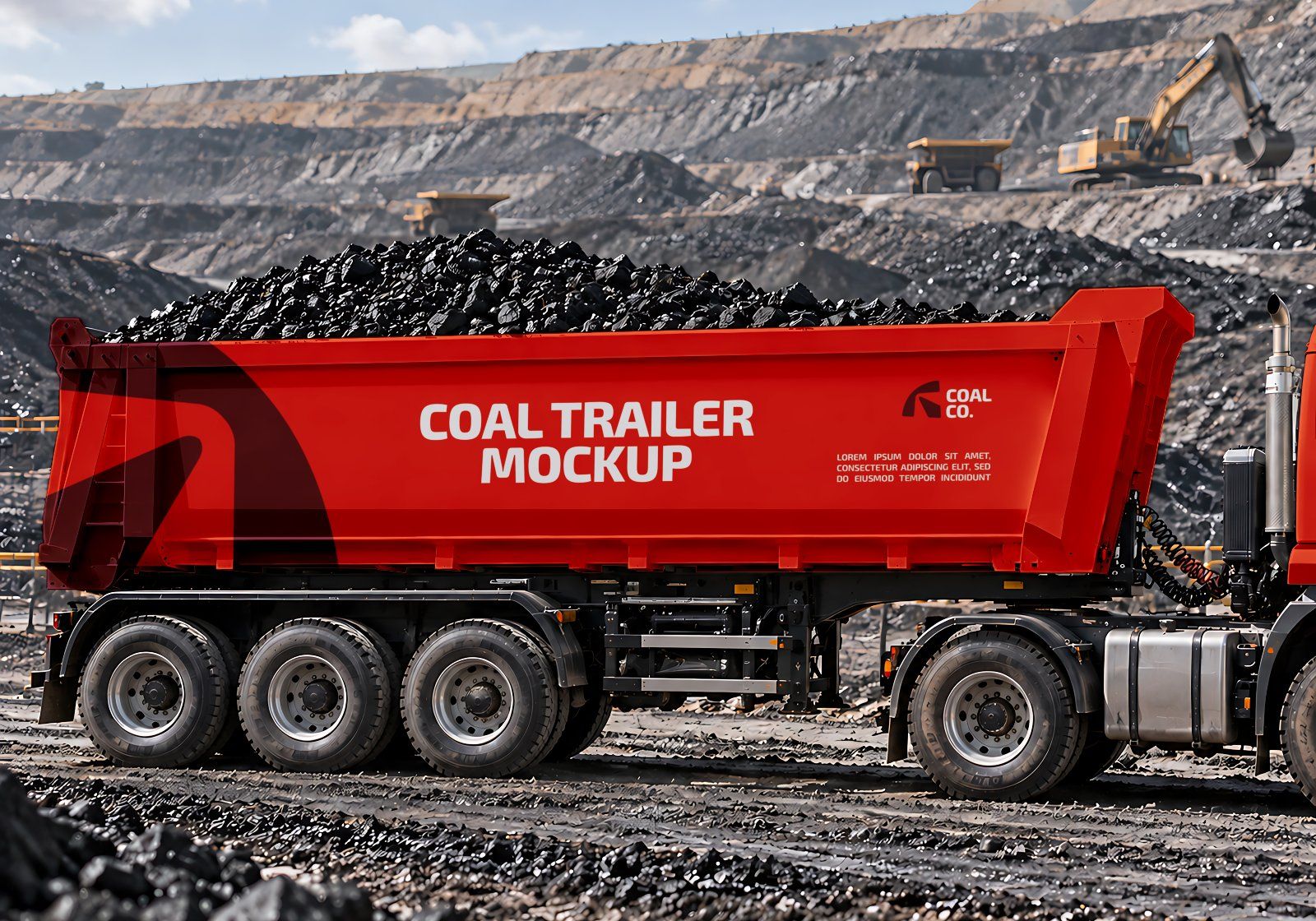 Coal Mining Company Mockup Bundle - 15 Premium PSD Mining Industry & Coal Corporation Brand Identity — image 7