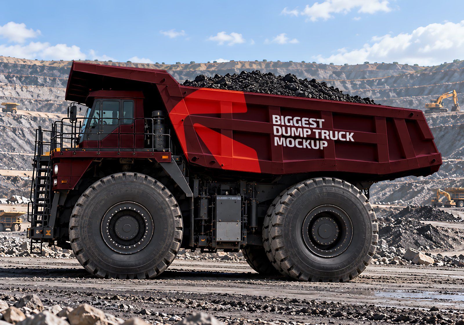 Coal Mining Company Mockup Bundle - 15 Premium PSD Mining Industry & Coal Corporation Brand Identity — image 9